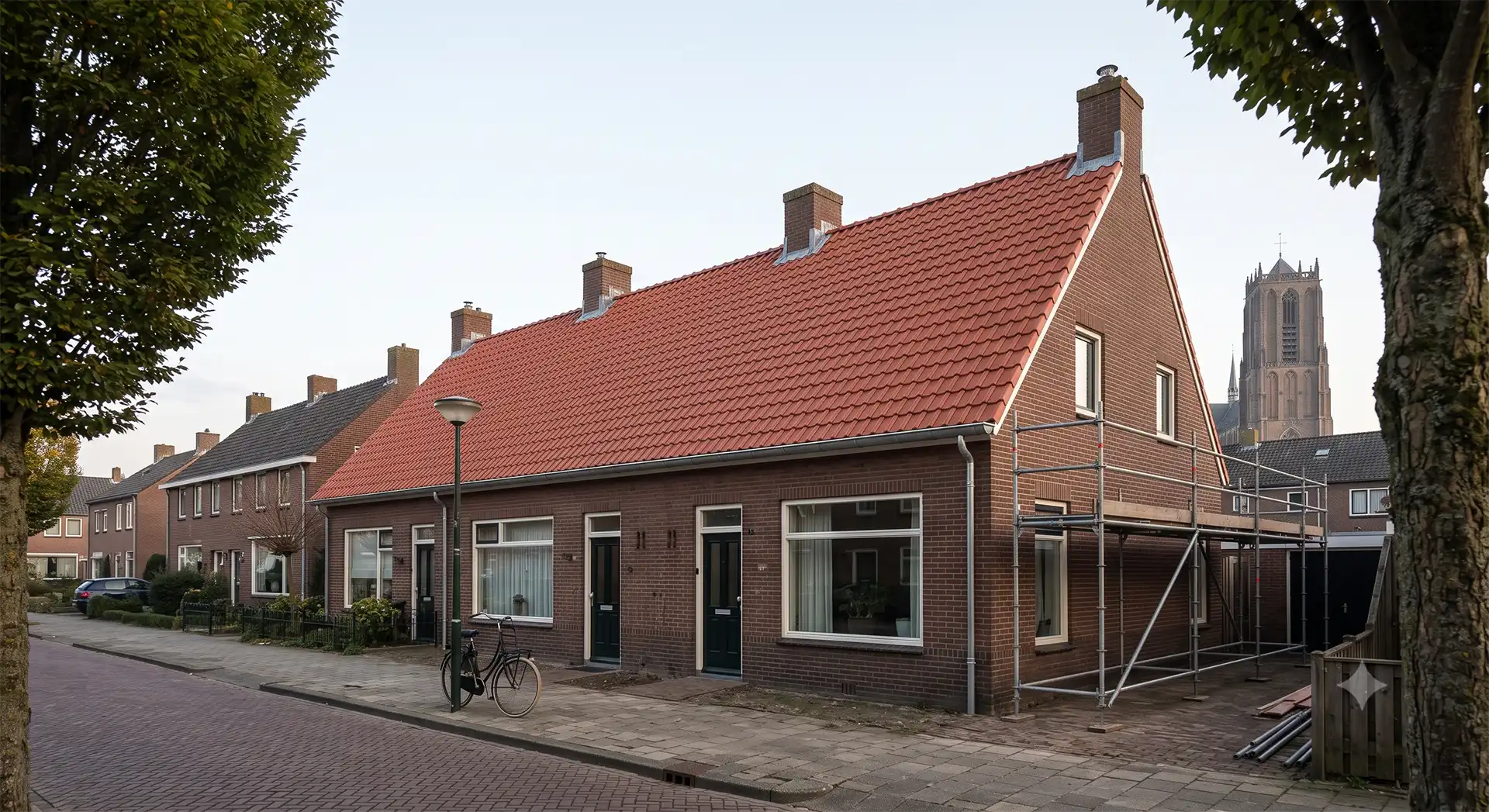 Complete dakrenovatie jaren-30-woning